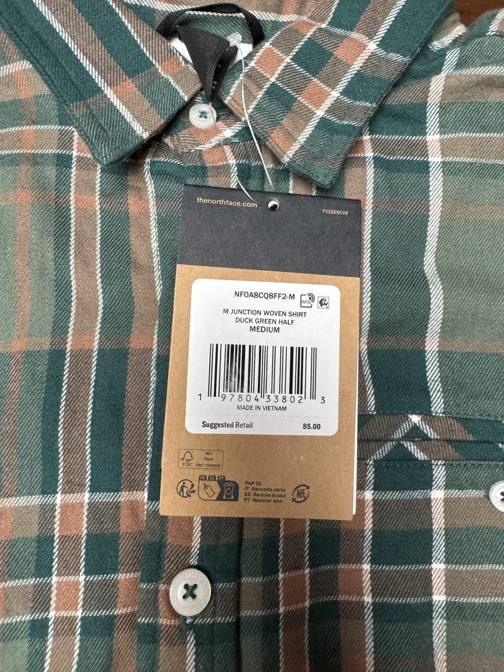 The North Face brand north